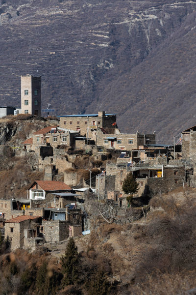 《羌寨一角》 江宏景/攝 《羌寨一角》 江宏景/攝